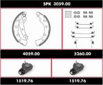 Remsa SPK 3059.00 комплект тормозов, барабанный тормозной механизм на MITSUBISHI CARISMA (DA_)