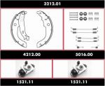 Remsa SPK 3212.01 комплект тормозов, барабанный тормозной механизм на PEUGEOT 207 (WA_, WC_)