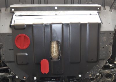 RIVAL RIVAL 111.09703.1 Защита картера + КПП + комплект крепежа, Zotye T600 2016-, V - 1.5T; 2.0T (111.09703.1)