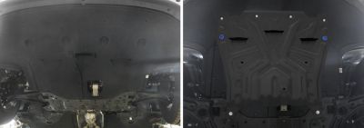 RIVAL RIVAL 111.2837.1 Защита картера + КПП, Kia Optima 2016-, V - 2.0(150л.с.); 2.4(188л.с.); 2.0T(245л.с.) (111.2837.1)