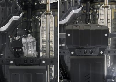 RIVAL RIVAL 111.5770.1 Защита РК + комплект крепежа, Toyota Fortuner 2017-, V - 2.8d, 2.7 (111.5770.1)