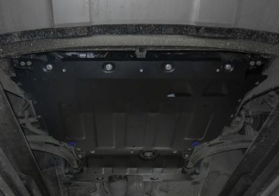 RIVAL RIVAL 111.5861.1 Защита картера + КПП + комплект крепежа, Volkswagen Teramont 2018-, V - 2.0 (220 л.с.); полный приво (111.5861.1)