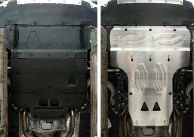 RIVAL 333.0314.2 Защита картера и кпп! алюм.audi a7 3,0tfsi 2010> /audi a6 2011>