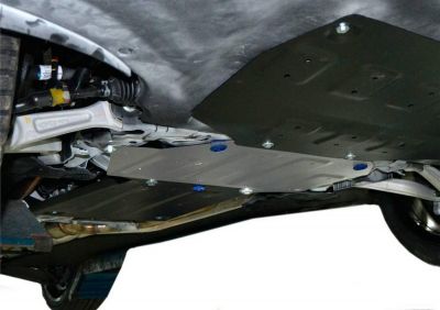 RIVAL Защита картера Hyundai Genesis G90 2016-/Hyundai Genesis 2014-2017, часть 2 (часть 1 -333.2353.1), (333.2354.1)