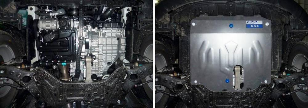 RIVAL RIVAL 333.2823.1 Защита картера + КПП, Kia Sorento 2012-,V - 2.2d; 2.4 (333.2823.1)