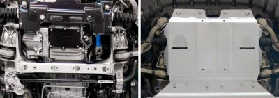 RIVAL RIVAL 333.3935.1 Защита картера + комплект крепежа, Mercedes-Benz S-Class 2013-, V - 4.7; 3.0d (333.3935.1)