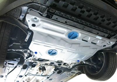 RIVAL 333.5114.1 Защита картера и кпп алюм. skoda оctavia a7 1,4tsi/1,6mpi/1,8tsi/2,0tdi 2013>(с webasto)