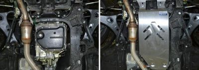 RIVAL 333.5429.1 Защита кпп! алюм.subaru xv 1,6,2,0 2012>/subaru forester 2,0/2,5 2013>