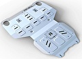 RIVAL RIVAL 333.5710.1.6 Защита радиатора + картера + комплект крепежа, Toyota Fortuner 2017-, V - 2.8d; 2,7; полный привод/T (333.5710.1.6) RIVAL RIVAL 333.5710.1.6 Защита радиатора + картера + комплект крепежа, Toyota Fortuner 2017-, V - 2.8d; 2,7; полный привод/T (333.5710.1.6)