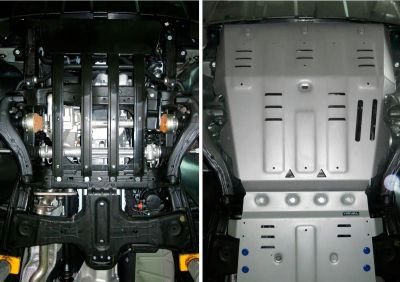 RIVAL RIVAL 333.5836.1.6 Защита картера + комплект крепежа, RIVAL, Алюминий, VW Amarok 2010-2016, V - 2.0 TDI/VW Amarok 2016- (333.5836.1.6)