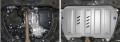 RIVAL RIVAL 333.9518.1 Защита картера + КПП + комплект крепежа, Toyota Camry (XV70) 2018-, V - 2.0; 2.5, 3.5; Увеличенная (333.9518.1)