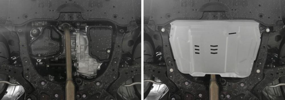 RIVAL RIVAL 333.9519.1 Защита картера + КПП + комплект крепежа, Toyota Camry 2018-, V - 2.0; 2.5; 3.5/Toyota Camry 2006-201 (333.9519.1)