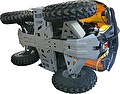 RIVAL RIVAL 444.7220.1 Защита днища BRP Outlander L 450, 500 (4 части) + комплект крепежа (444.7220.1)