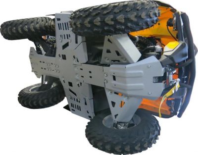 RIVAL RIVAL 444.7220.1 Защита днища BRP Outlander L 450, 500 (4 части) + комплект крепежа (444.7220.1)