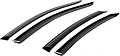 RIVAL RIVAL 728102 Дефлекторы окон, Rival, для Kia Rio SD 2012-2017, литьевой поликарбонат, 4 шт. (728102)