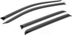 RIVAL RIVAL 740101 Дефлекторы окон, Rival, для Mitsubishi Outlander 2012-2014 2014-, литьевой поликарбонат, 4 шт. (740101)