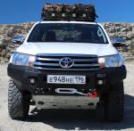 RIVAL RIVAL D.5701.1.B Бампер передний Toyota Hilux (2015-) (черный) + комплект крепежа (D.5701.1.B)
