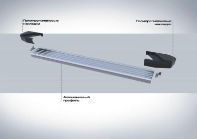 RIVAL RIVAL F180AL.3103.1 Порог-площадка 