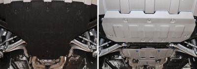 RIVAL RIVAL K333.0401.1 Комплект защит + комплект крепежа, Bentley Bentayga 2016-, V - 6.0 (608 л.c.) (K333.0401.1)