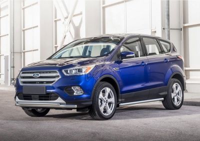 RIVAL RIVAL R.1807.002 Защита переднего бампера d57+d42 + комплект крепежа, RIVAL, Ford Kuga 2016- (R.1807.002)