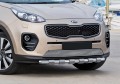 RIVAL RIVAL R.2809.003 Защита переднего бампера d57 усиленная + комплект крепежа, RIVAL, Kia Sportage 2016- (R.2809.003) RIVAL RIVAL R.2809.003 Защита переднего бампера d57 усиленная + комплект крепежа, RIVAL, Kia Sportage 2016- (R.2809.003)