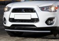 RIVAL RIVAL R.4006.004 Защита переднего бампера d57 + комплект крепежа, RIVAL, Mitsubishi ASX 2010-2013-2015 (R.4006.004)