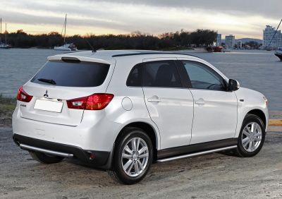 RIVAL RIVAL R.4006.012 Защита заднего бампера d57 короткая + комплект крепежа, RIVAL, Mitsubishi ASX 2010-2013-2015 (R.4006.012)