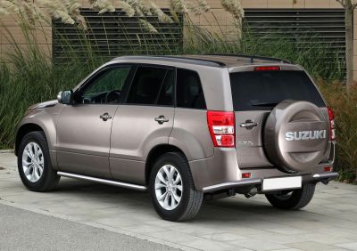 RIVAL RIVAL R.5507.009 Защита заднего бампера d57 уголки + комплект крепежа, RIVAL, Suzuki Grand Vitara 2012-2016 (R.5507.009)