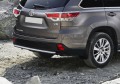 RIVAL RIVAL R.5702.013 Защита заднего бампера d57 + комплект крепежа, RIVAL, Toyota Highlander 2010-2014 (R.5702.013)