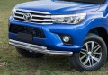 RIVAL RIVAL R.5716.001 Защита переднего бампера d76+d57 + комплект крепежа, RIVAL, Toyota Hilux 2015- (R.5716.001) RIVAL RIVAL R.5716.001 Защита переднего бампера d76+d57 + комплект крепежа, RIVAL, Toyota Hilux 2015- (R.5716.001)