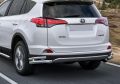 RIVAL RIVAL R.5718.005 Защита заднего бампера d57+d42 уголки + комплект крепежа, RIVAL, Toyota Rav 4 2015- (R.5718.005) RIVAL RIVAL R.5718.005 Защита заднего бампера d57+d42 уголки + комплект крепежа, RIVAL, Toyota Rav 4 2015- (R.5718.005)