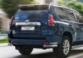 RIVAL RIVAL R.5721.007 Защита заднего бампера d76+d42 Уголки + комплект крепежа, RIVAL, Toyota Land Cruiser 150 Prado 2017- (R.5721.007)