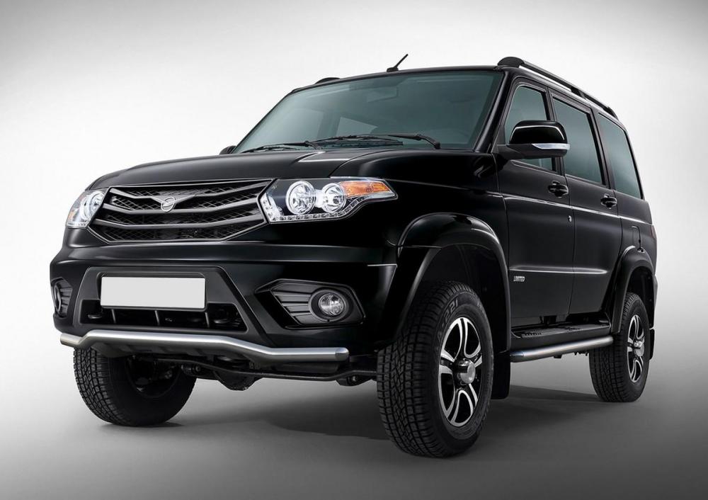 RIVAL RIVAL R.6302.004 Защита переднего бампера d57 волна + комплект крепежа, RIVAL, UAZ Patriot 2014-2016- (R.6302.004)