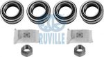Ruville 5236D комплект подшипника ступицы колеса на FORD FIESTA фургон (FVD)