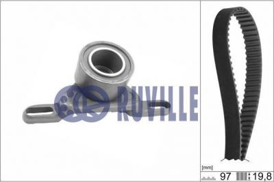 RUVILLE Комплект ГРМ Ford CVH 1.4/1.6 (ролик+ремень CT690) (6 182 891) Ruville (5520270)