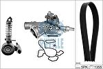 Ruville 55345803 водяной насос + комплект ручейковых ремней на OPEL CORSA C фургон (F08, W5L)