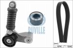 Ruville 5555480 поликлиновой ременный комплект на RENAULT MEGANE I (BA0/1_)