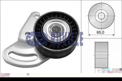 Ruville 55591 натяжной ролик, поликлиновой ремень на RENAULT MEGANE II седан (LM0/1_)