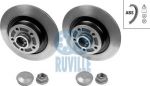 Ruville 5589BD тормозной диск на RENAULT LAGUNA III (BT0/1)