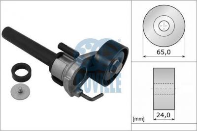 Ruville 56379 натяжная планка, поликлиновой ремень на VW PASSAT CC (357)