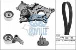 Ruville 56951711 водяной насос + комплект зубчатого ремня на TOYOTA COROLLA Liftback (_E11_)
