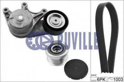 Ruville 5761280 поликлиновой ременный комплект на 5 (F10, F18)