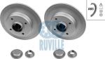 Ruville 6644BD тормозной диск на PEUGEOT 208