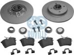 Ruville 6646BD1 комплект тормозов, дисковый тормозной механизм на PEUGEOT PARTNER фургон