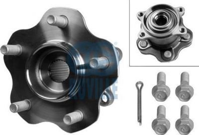 RUVILLE Ступица задняя в сборе /4WD NISSAN Qashqai/X-Trail/RENAULT Koleos 4WD (43202JG200, 6879)