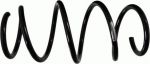 SACHS 993 616 пружина ходовой части на MERCEDES-BENZ B-CLASS (W246, W242)