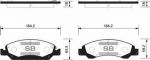 SANGSIN Колодки передние Cadillac Escalade 07-11 (SP1561)
