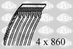 Sasic 1770011 поликлиновой ремень на TOYOTA AVENSIS (_T22_)