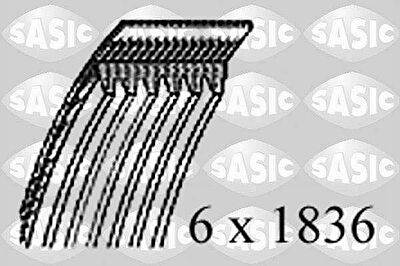Sasic 1774053 поликлиновой ремень на FIAT MAREA Weekend (185)