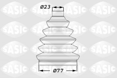 SASIC Пыльник ШРУСа внеш. PSA С2/С3/207 02-> (3293A5, 1900008)